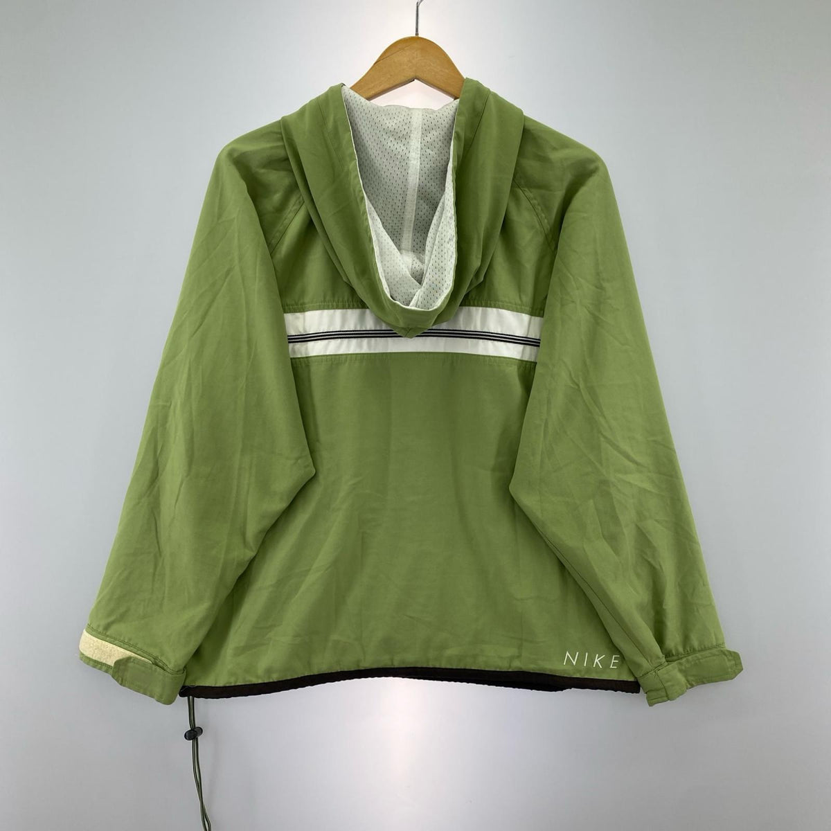 ジャケット ハーフジップパーカー M グリーン