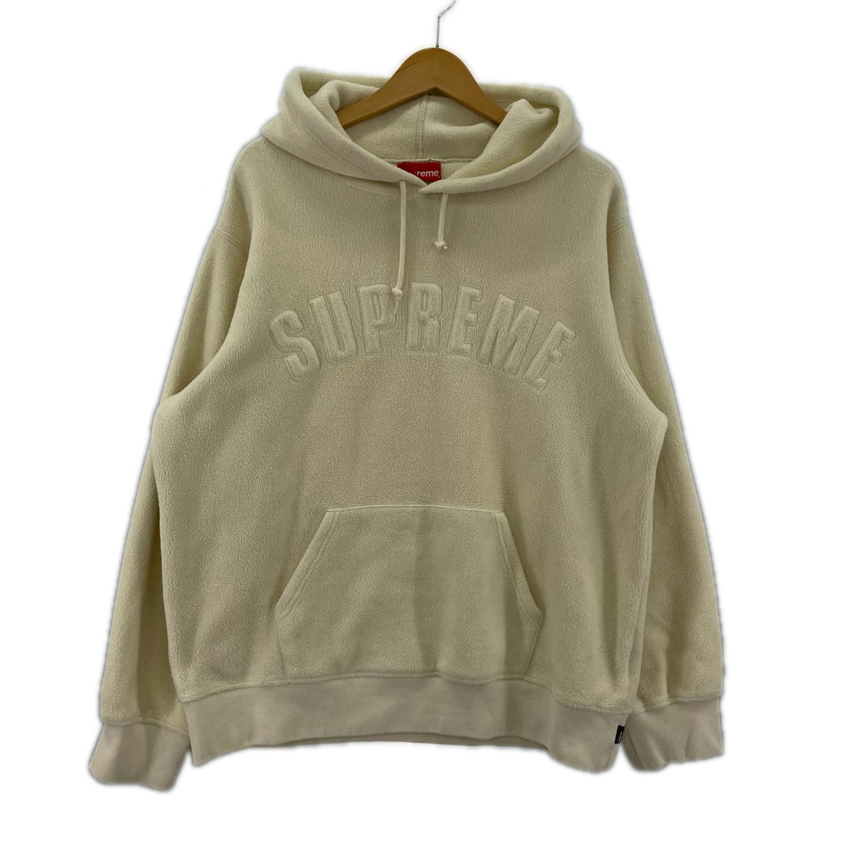 パーカー 18AW Polartec Hooded Sweatshirt 白 (L) L