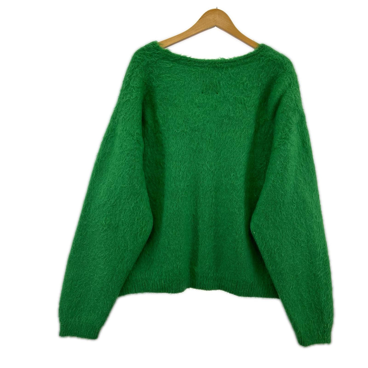 カーディガン 23AW MOHAIR CARDIGAN グリーン (L) L グリーン