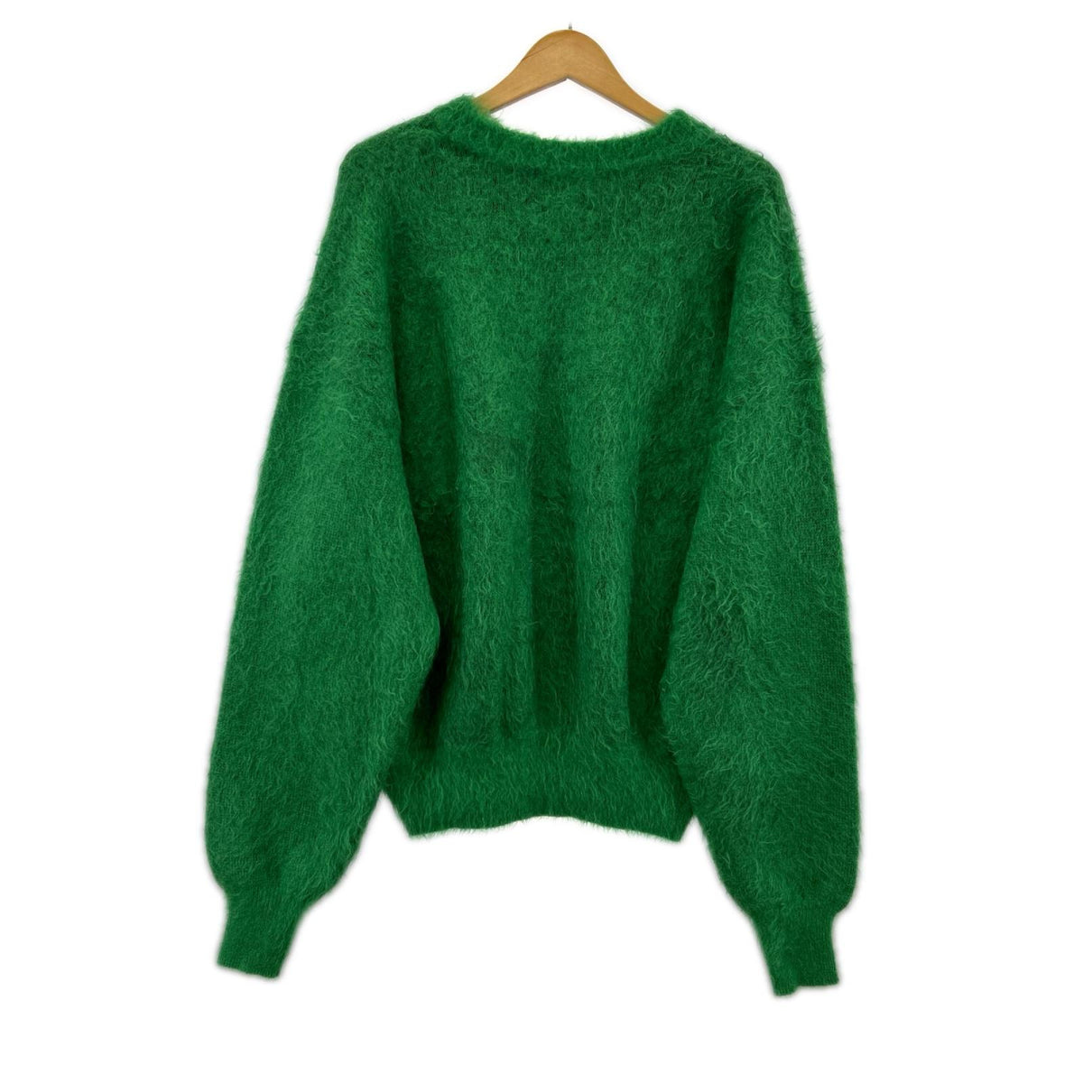 ニット 23AW MOHAIR CREW NECK KNIT グリーン (L) L グリーン