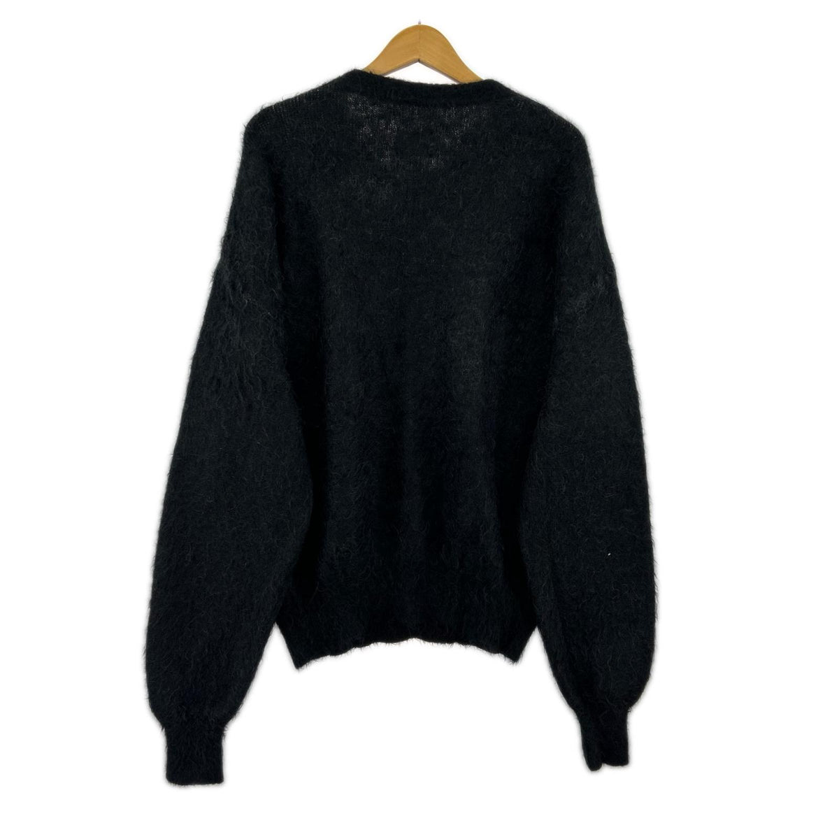 ニット 23AW MOHAIR CREW NECK KNIT ブラック L L ブラック