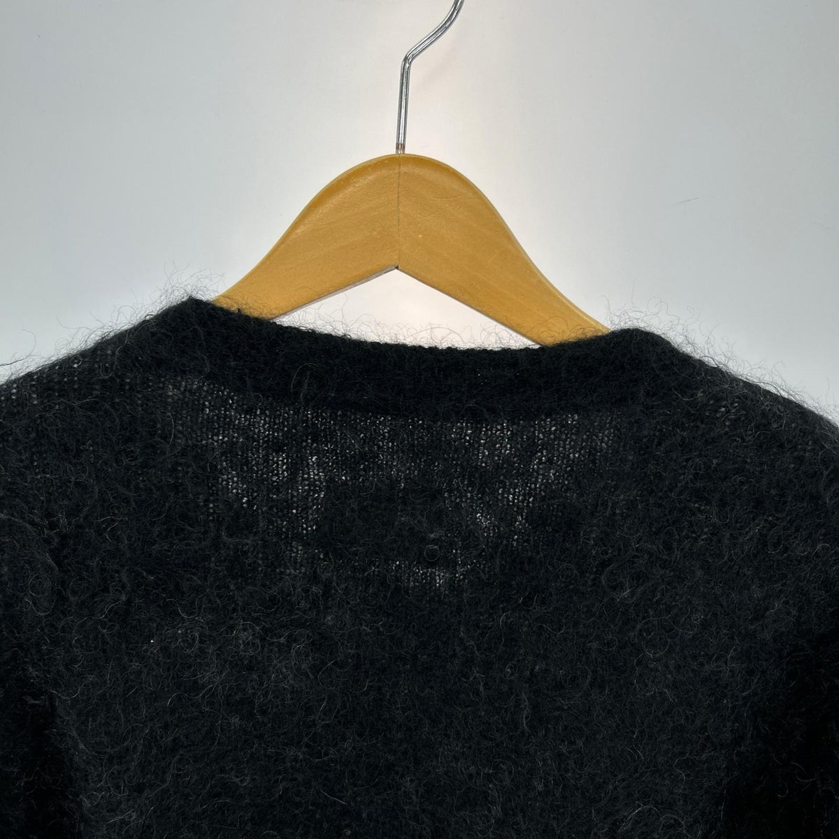 ニット 23AW MOHAIR CREW NECK KNIT ブラック L L ブラック