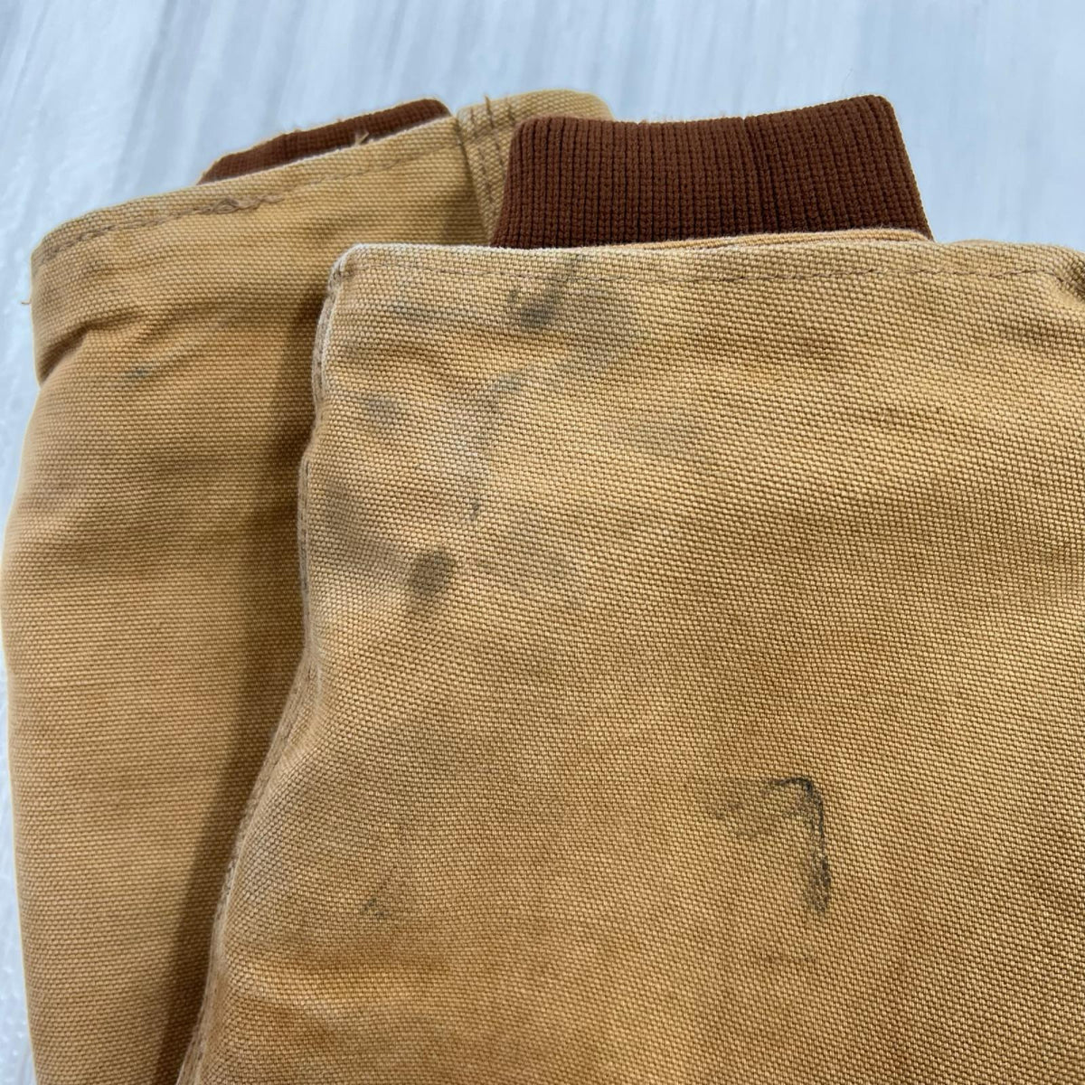 長袖シャツ Carhartt 70s ダッグベスト ボアライナー 茶 (XL) 50 ブラウン