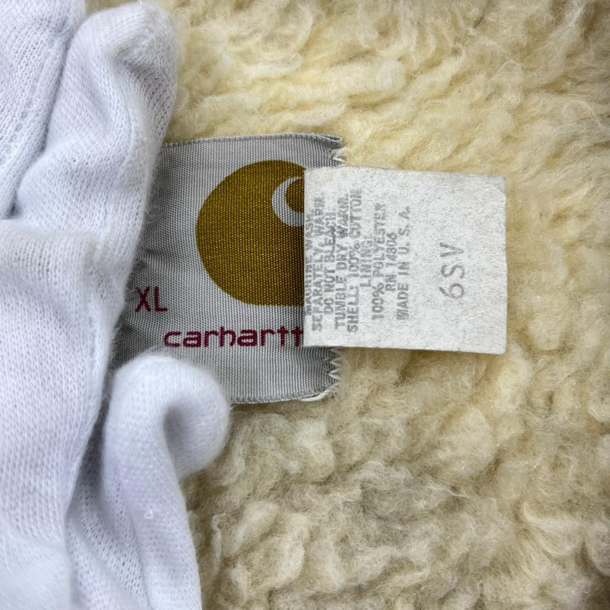ジャケット Carhartt 96年 トラディショナルコート CQ186 茶 (50) ブラウン