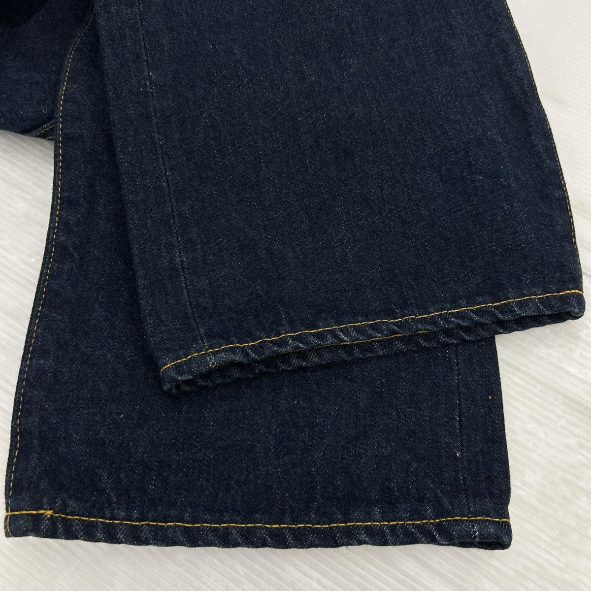デニムパンツ RRL STRAIGHT LEG SELVEDGE JEAN 33×32 インディゴ