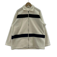 ジャケット im MIYAKE DESIGN 90s フリース M ホワイト