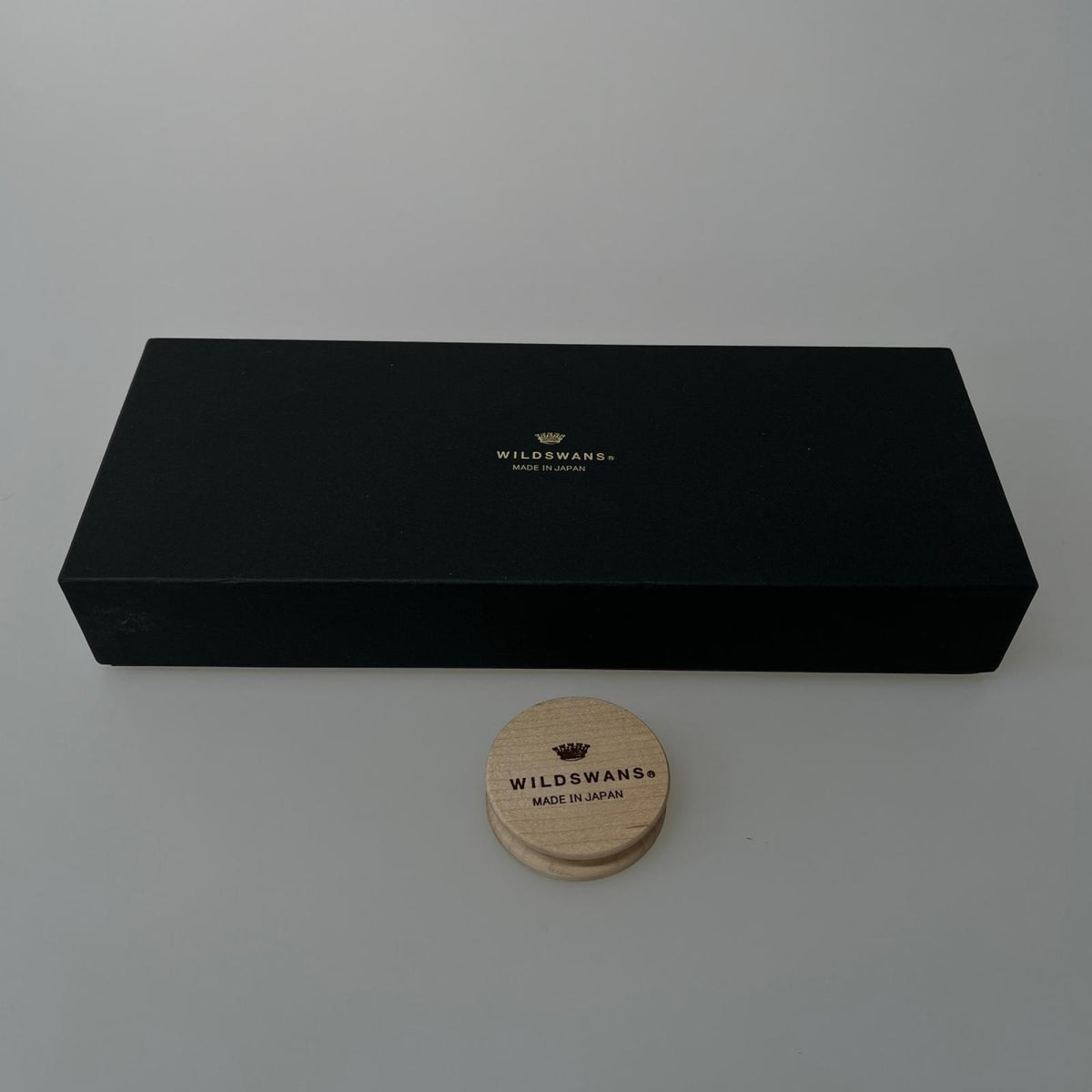長財布 WILDSWANS WAVE 王冠ロゴ サドルプルアップ ブラック ブラック
