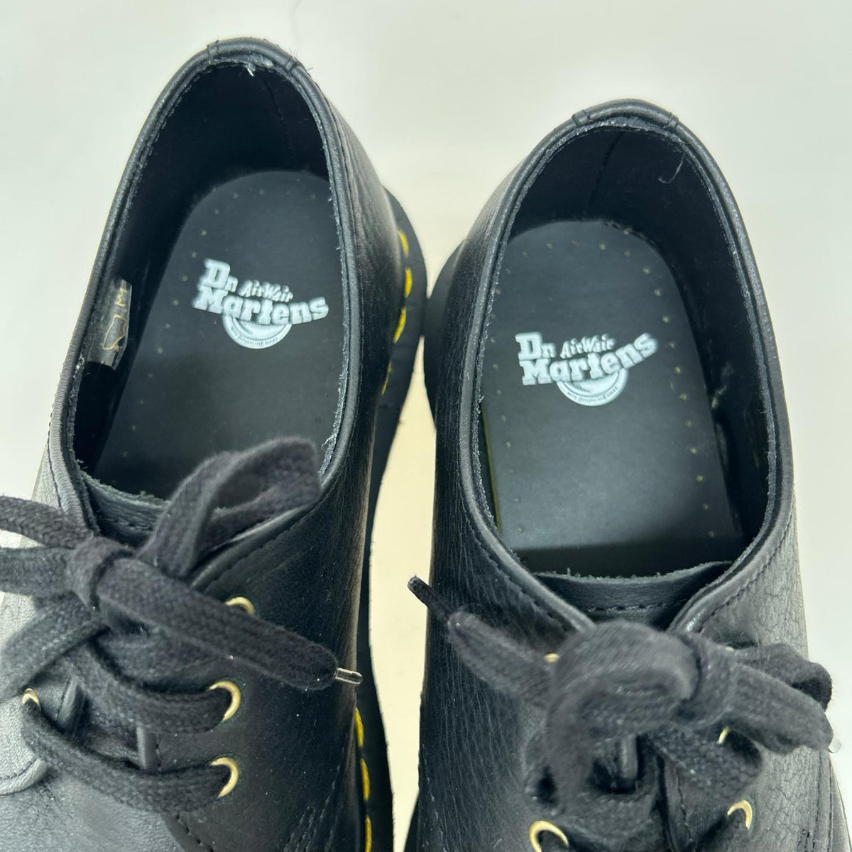 スニーカー Leather Oxford Shoes Black ブラック