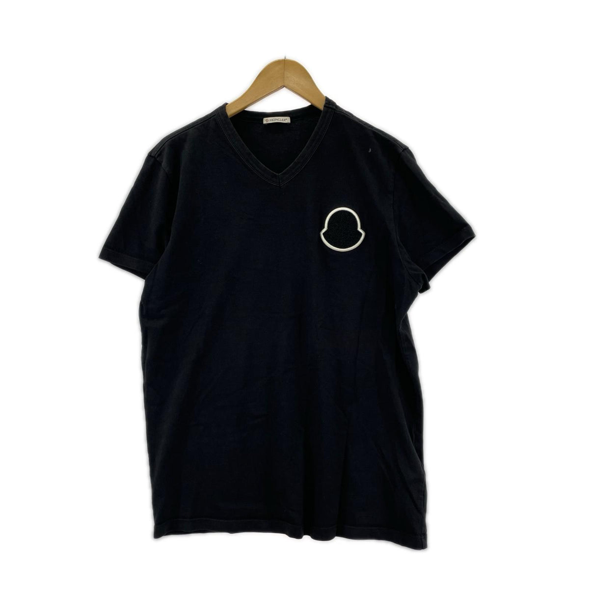 半袖Tシャツ MAGLIA SCOLLO A V L ブラック