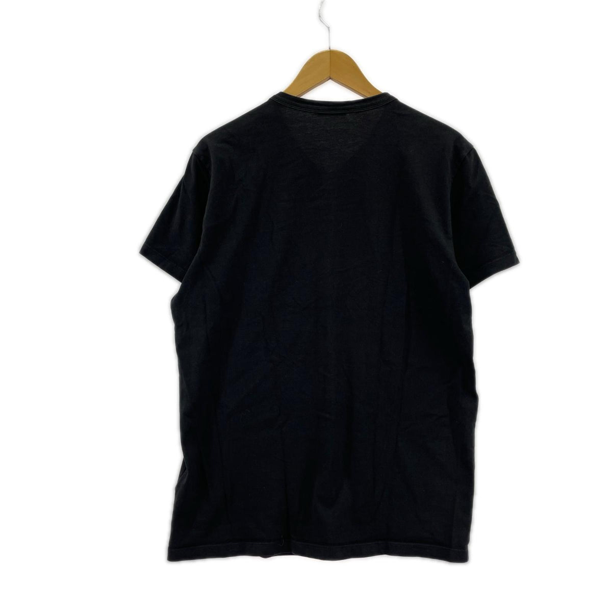 半袖Tシャツ MAGLIA SCOLLO A V L ブラック