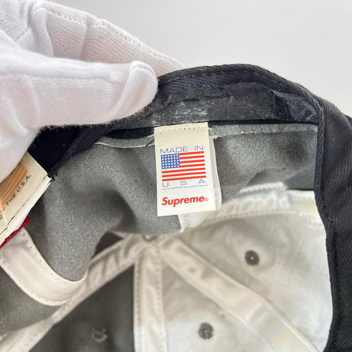キャップ ×EBBETS S LOGO FITTED 6-PANEL グレー