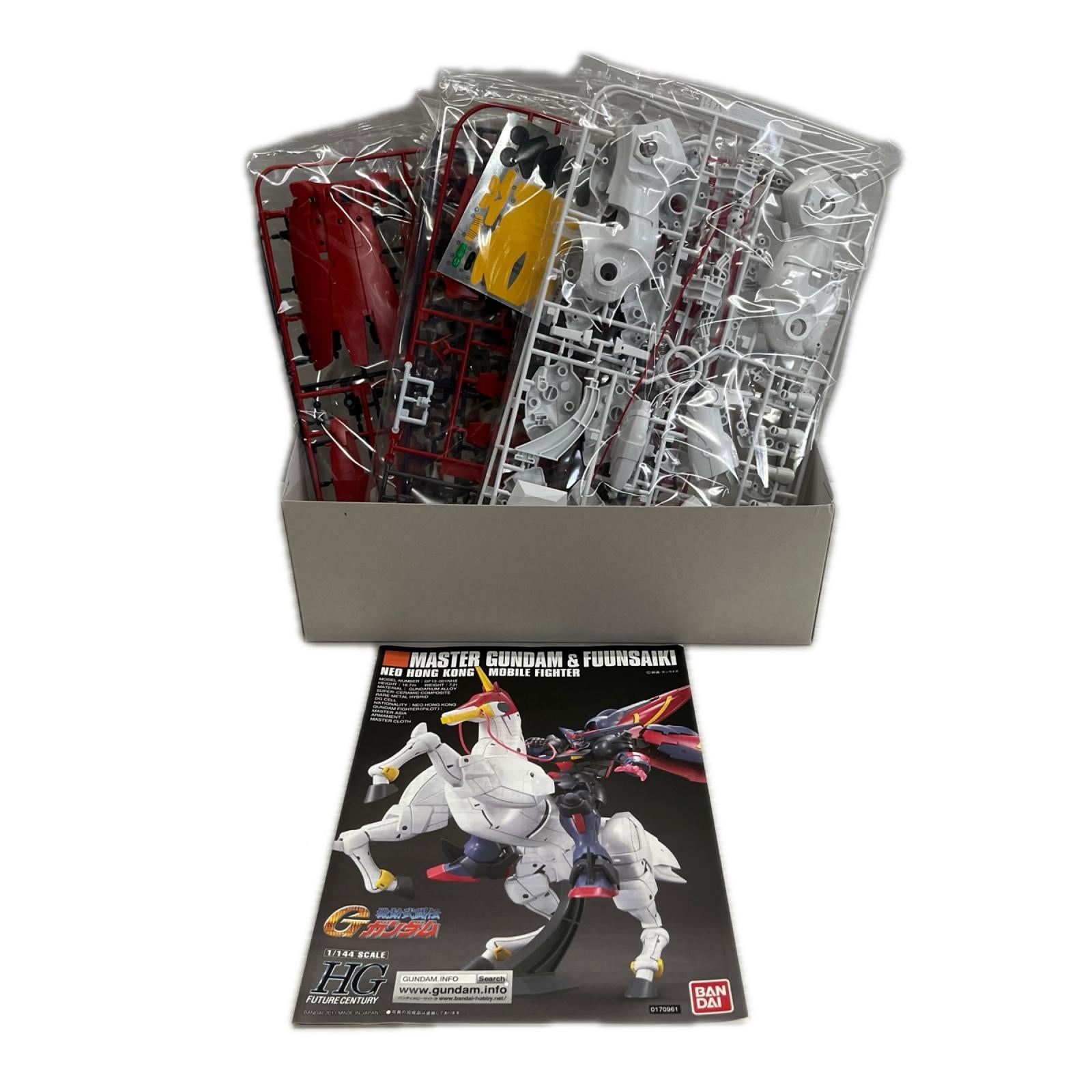 HGFC GF-13-001NHII マスターガンダム&風雲再起 ガンダム バンダイ ガンプラ