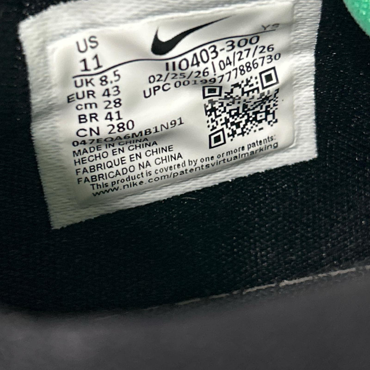 スニーカー SABRINA 4 MENS 28 28cm (US10 UK9 1/2 EU46)