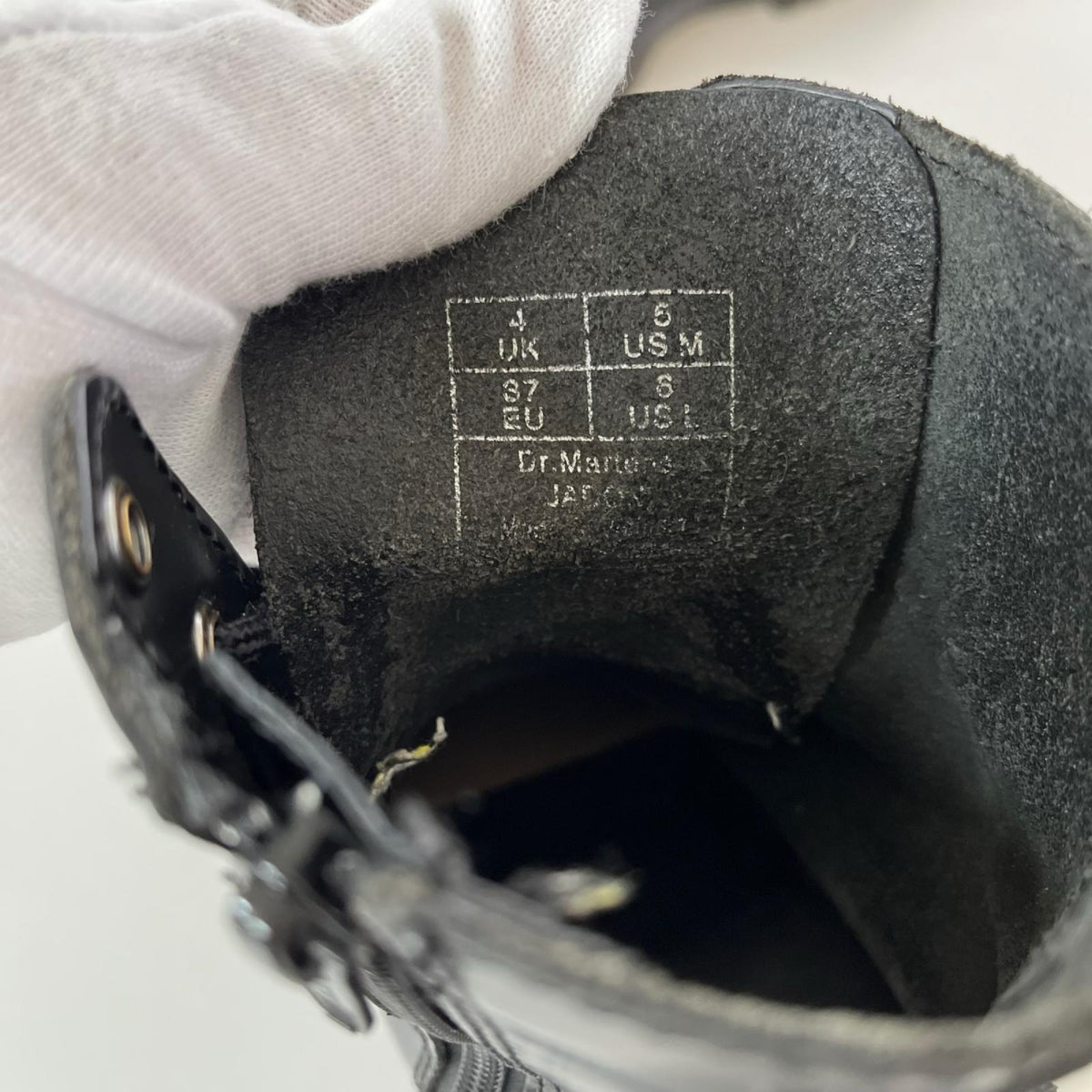 ブーツ Dr.Martens JADON ボリューム 8ホールブーツ ブラック