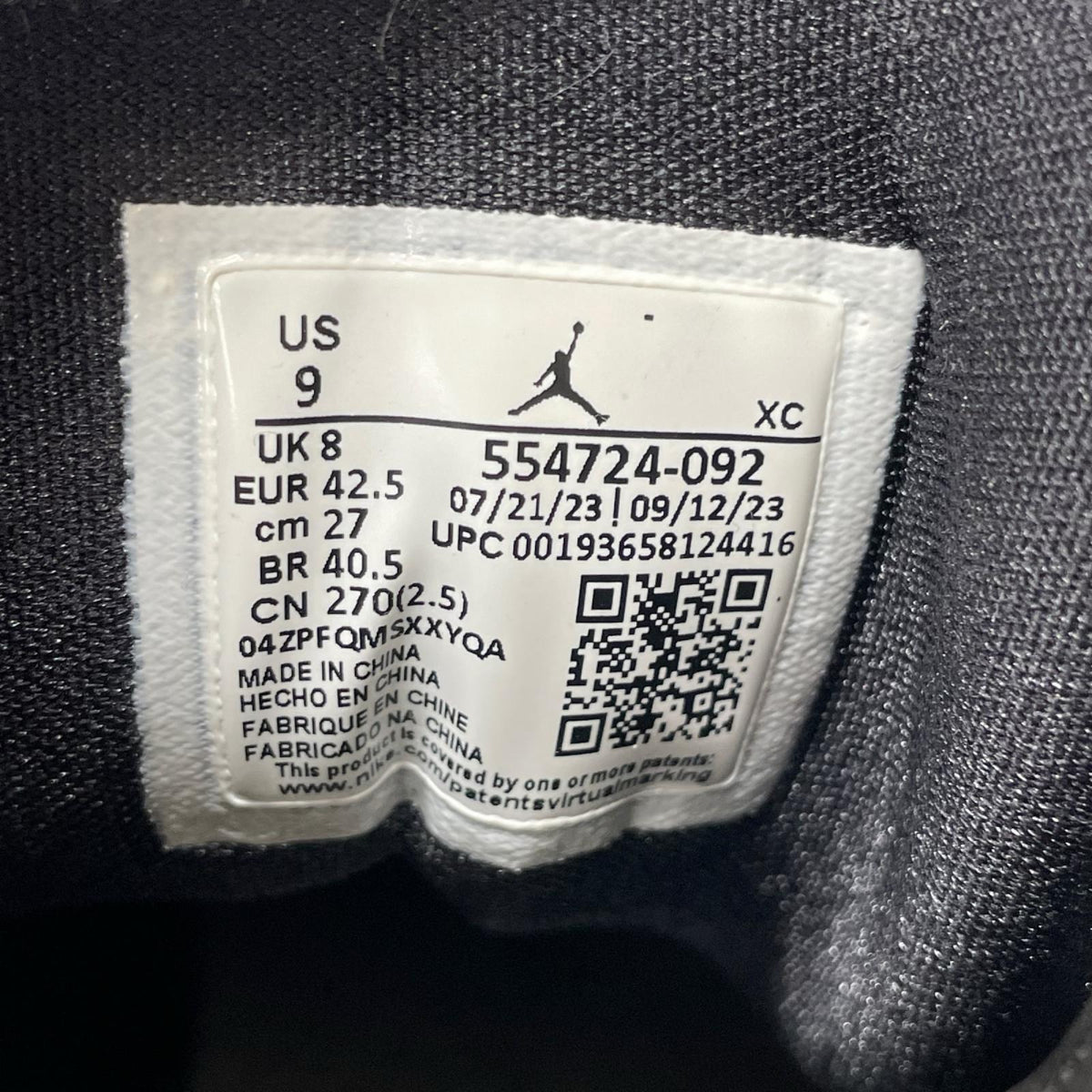 スニーカー Air Jordan 1 Mid 27cm (US9 UK8 1/2 EU44)