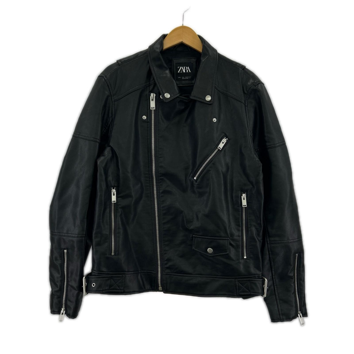 ジャケット Thinsulate Leather Riders Jacket L ブラック