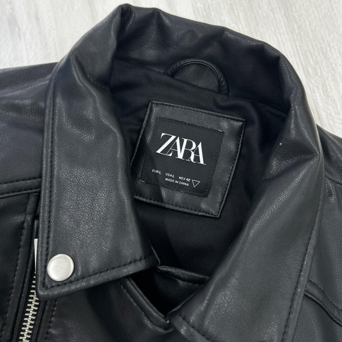 ジャケット Thinsulate Leather Riders Jacket L ブラック
