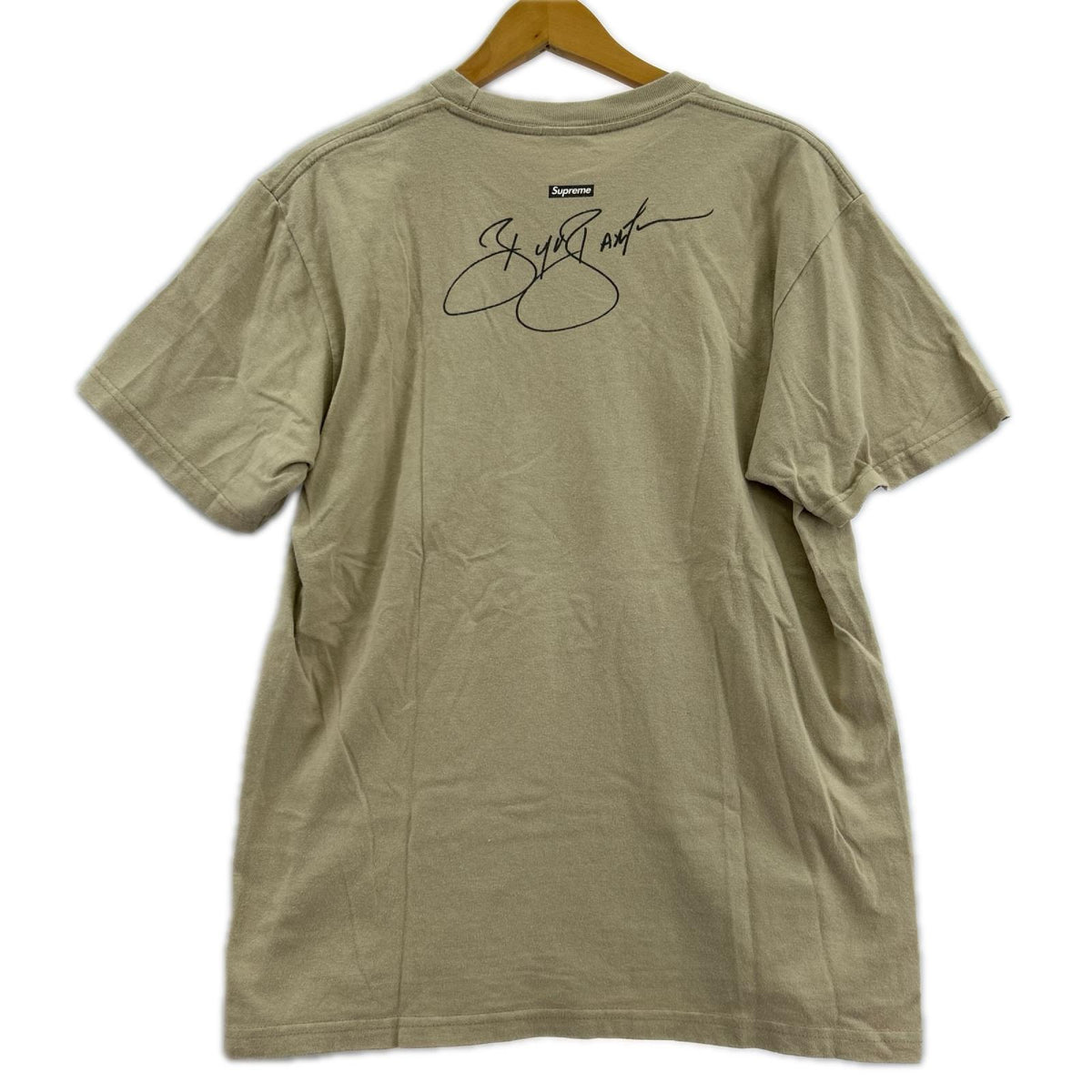 半袖Tシャツ 19SS Buju Banton Wake The World Tee S ベージュ