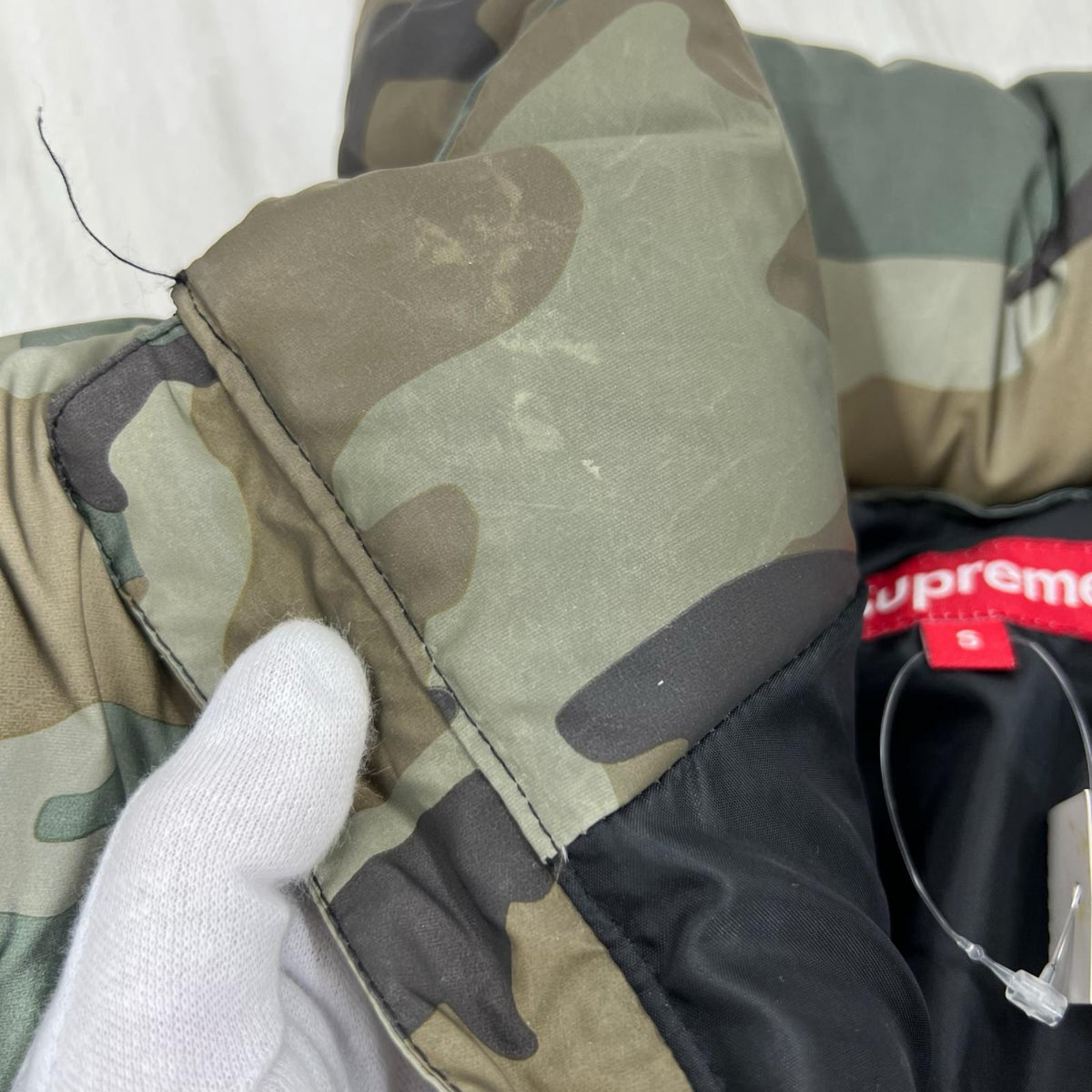 ダウンジャケット 18AW Reflective Camo Down Jacket(S) S