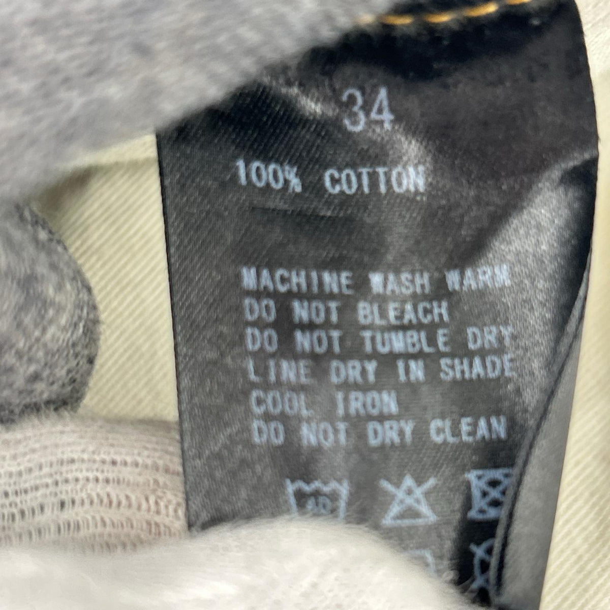 デニムパンツ TROPHY CLOTHING Early Authentic Denim 34 ネイビー