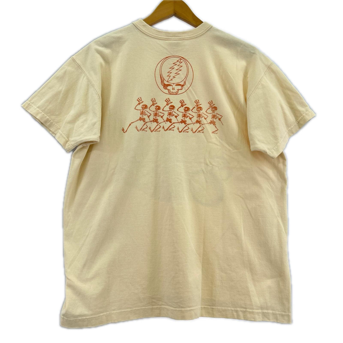 半袖Tシャツ GRATEFUL DEAD ベージュ (XL) ベージュ