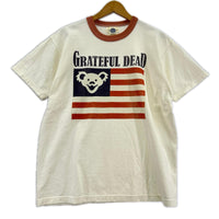 半袖Tシャツ GRATEFUL DEAD リンガー (XL) ホワイト