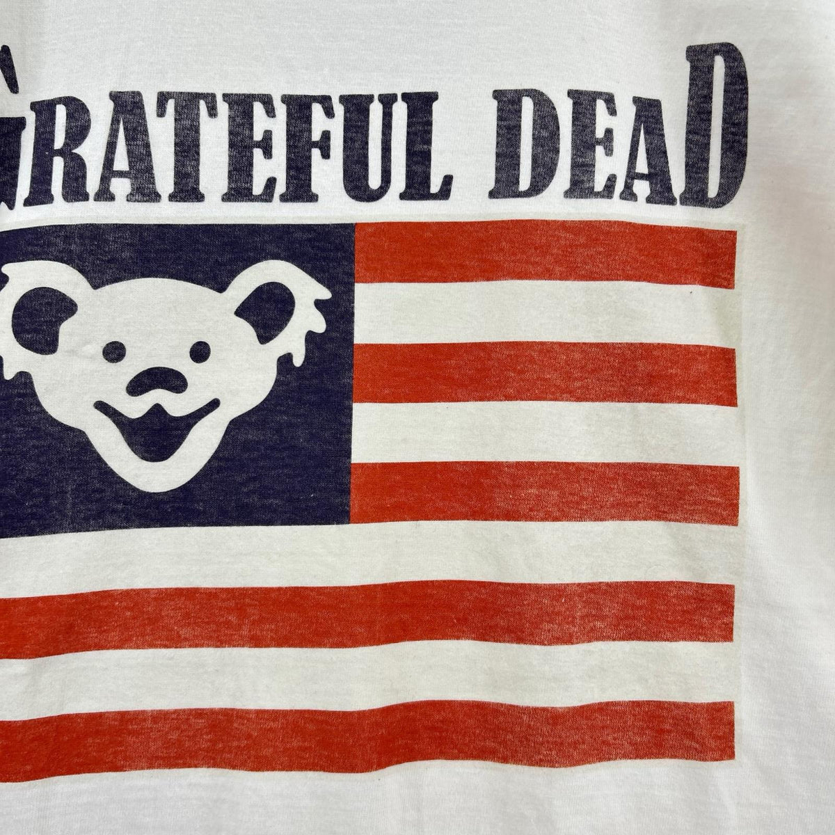 半袖Tシャツ GRATEFUL DEAD リンガー (XL) ホワイト