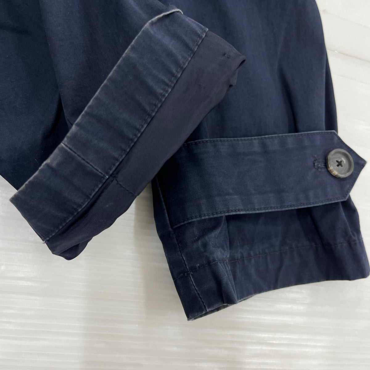 ジャケット POLO RALPH LAUREN インパクト21 コットン ステンカラーコート L ネイビー L ネイビー