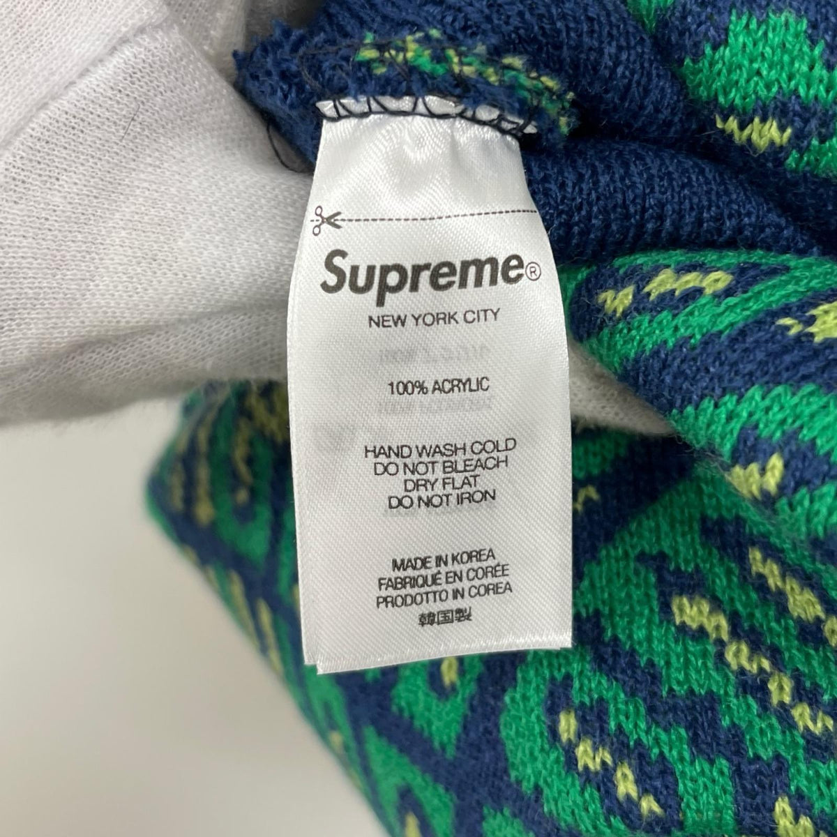 ニットキャップ Funk Spellout Beanie グリーン