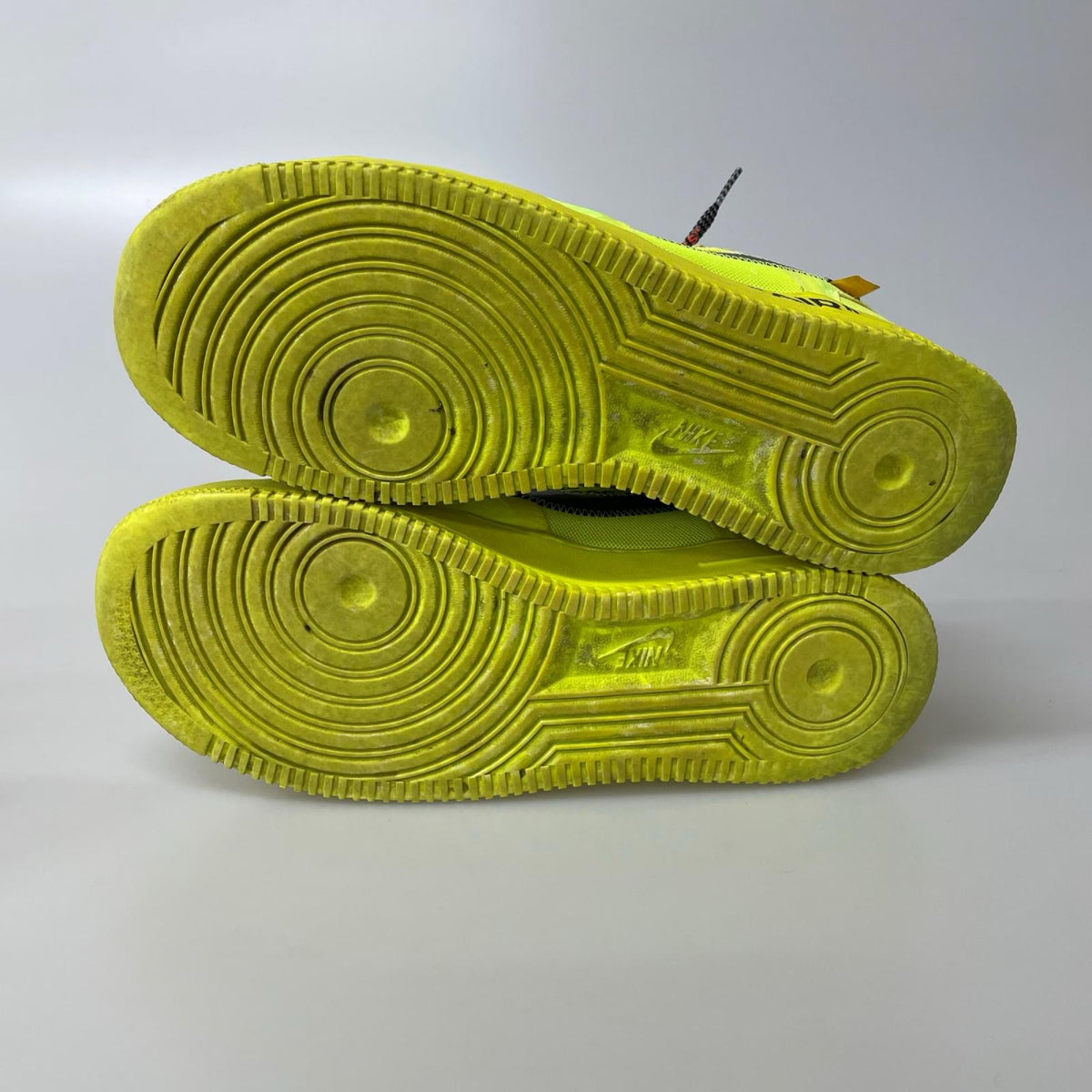 スニーカー xOff-White Air Force 1 Low Volt 28cm (US10 UK9 1/2 EU46) イエロー