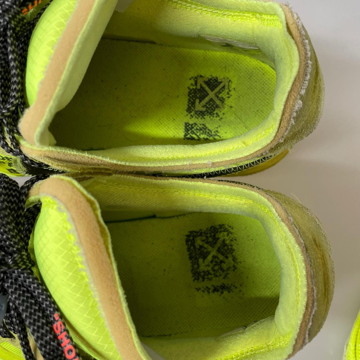スニーカー xOff-White Air Force 1 Low Volt 28cm (US10 UK9 1/2 EU46) イエロー