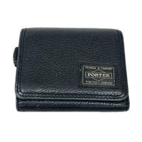 コンパクトウォレット calm wallet レザー ウォレット 黒 ブラック