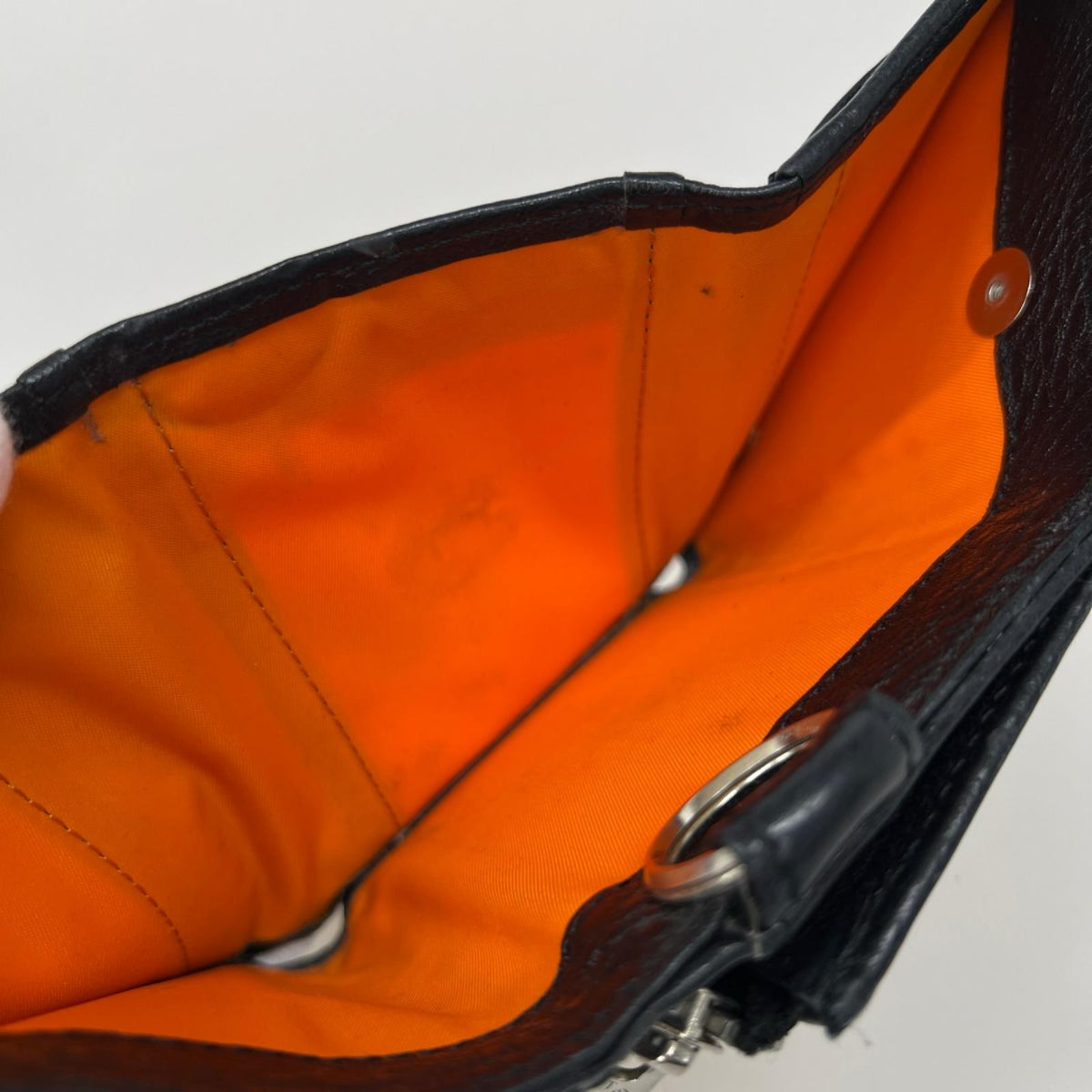 コンパクトウォレット calm wallet レザー ウォレット 黒 ブラック