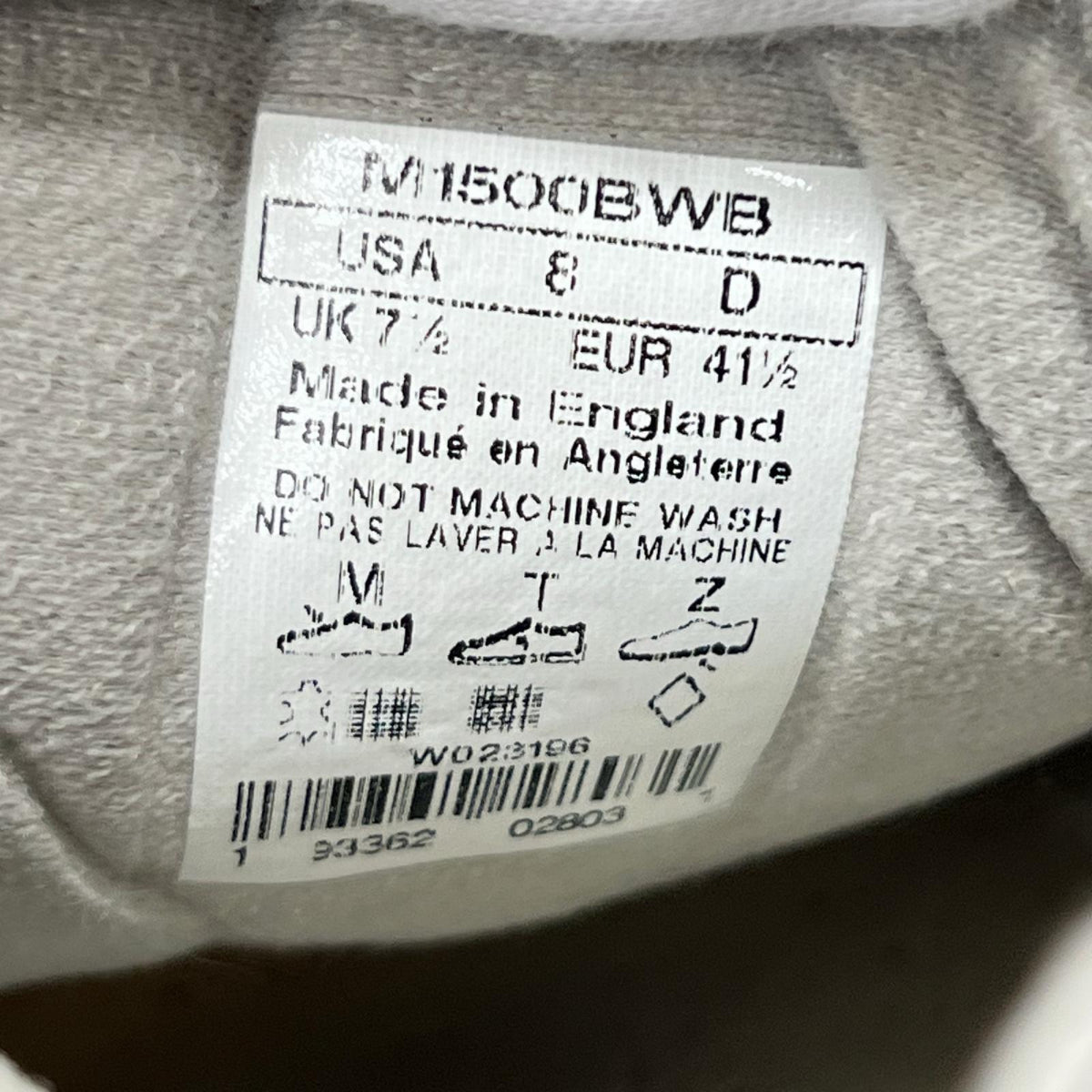 スニーカー M1500BWB 30th ANNIVERSARY 26cm (US8 UK7 1/2 EU42) マルチカラー