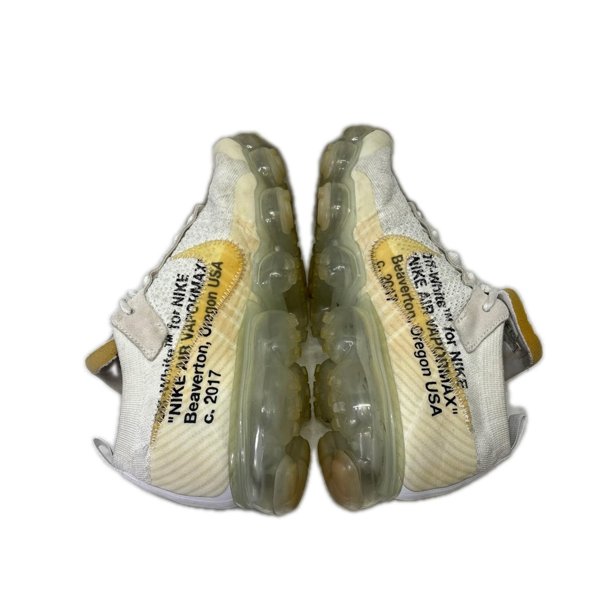 スニーカー ×Off-white Air Vapormax White 27cm (US9 UK8 1/2 EU44) ホワイト