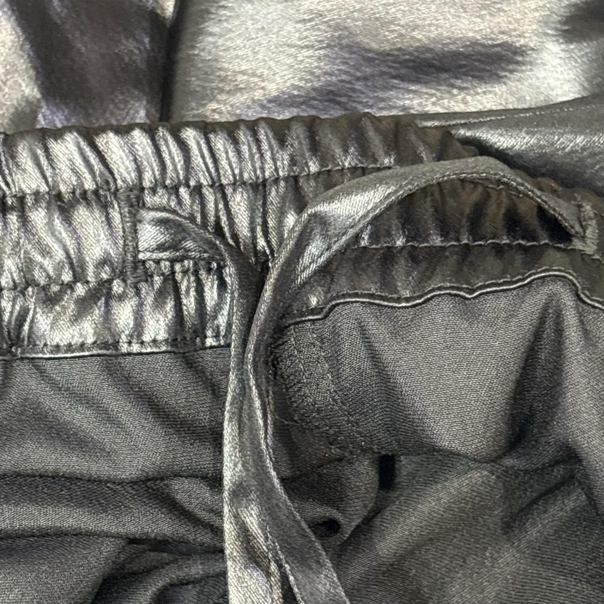 パンツ 26SS SCRIPT LOGO COATING PANTS 黒 (L) L ブラック