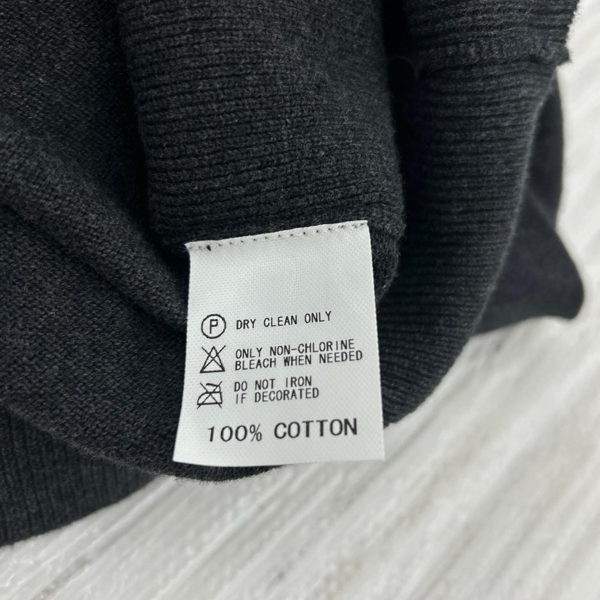 パーカー ジップアップ ニットパーカー(L) チャコールグレー L