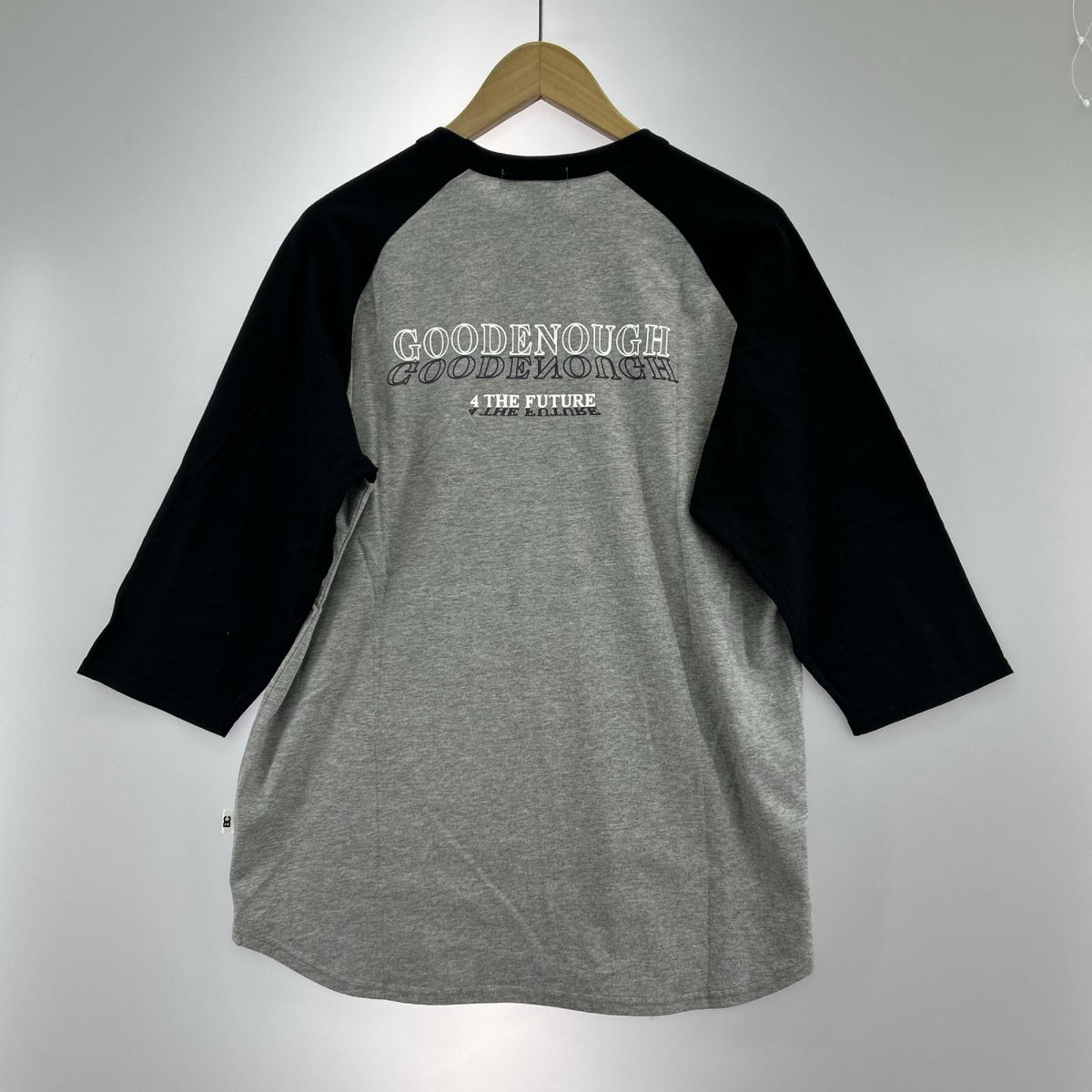 長袖Tシャツ ラグランTシャツ GE-107010 (3) グレー×ブラック 3
