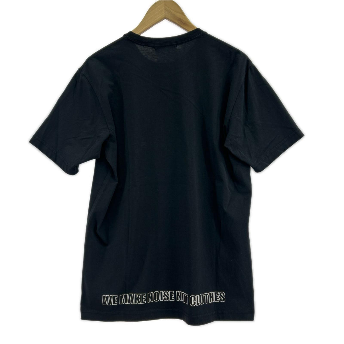 半袖Tシャツ Uロゴ WE MAKE NOISE NOT CLOTHES Tシャツ (L) L ブラック