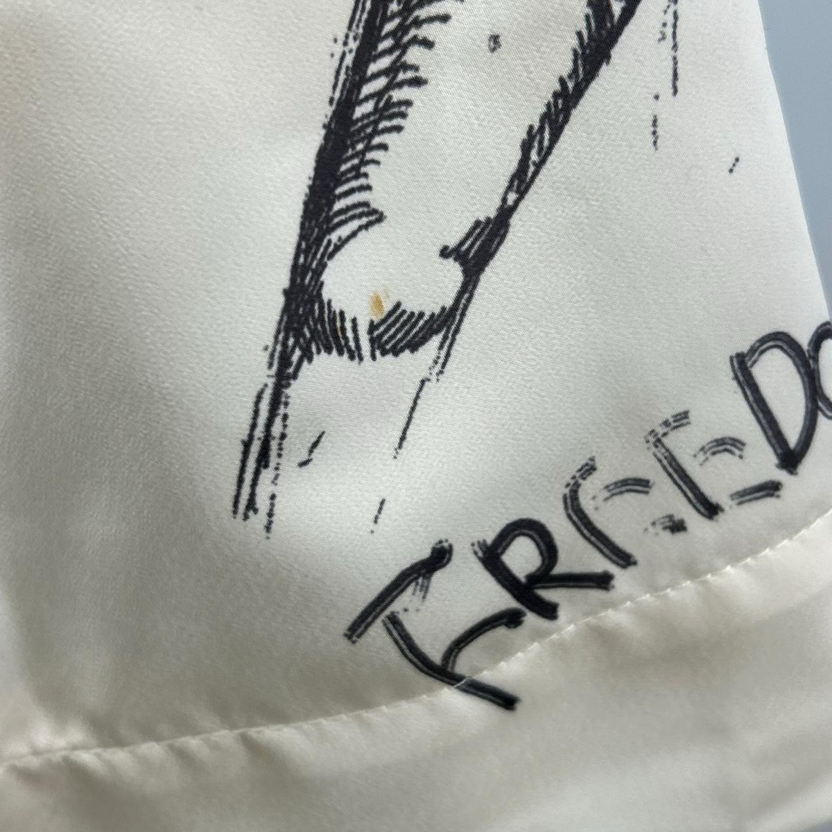 パンツ Drawing Print Easy Pants/WHT/38 ホワイト