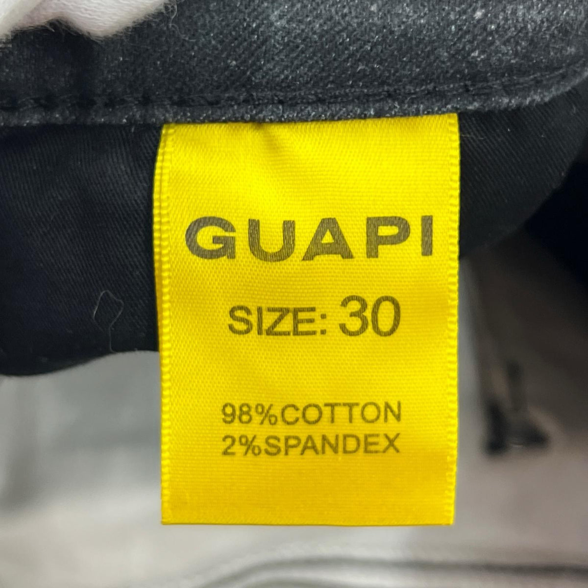 パンツ GUAPI obsidian black racer 30 ブラック
