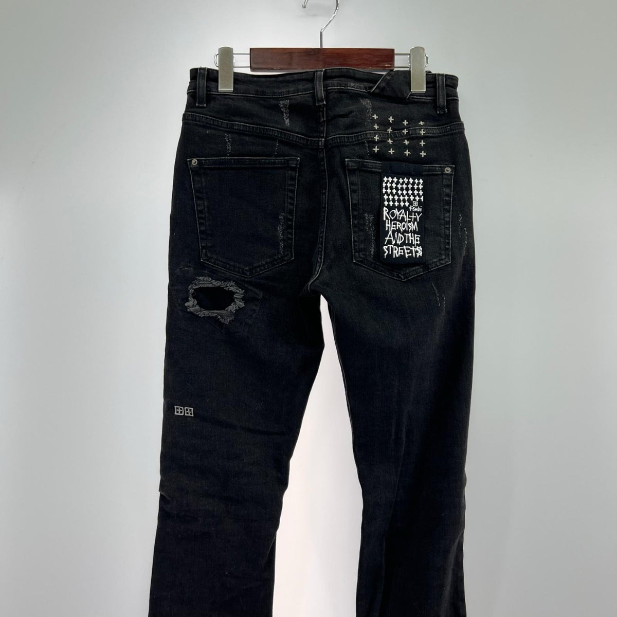 デニムパンツ ブラックスキニーパンツ 29 ブラック