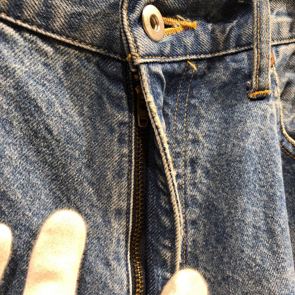 デニムパンツ S.F.C STRIPES FOR CREATIVE WASHED DENIM