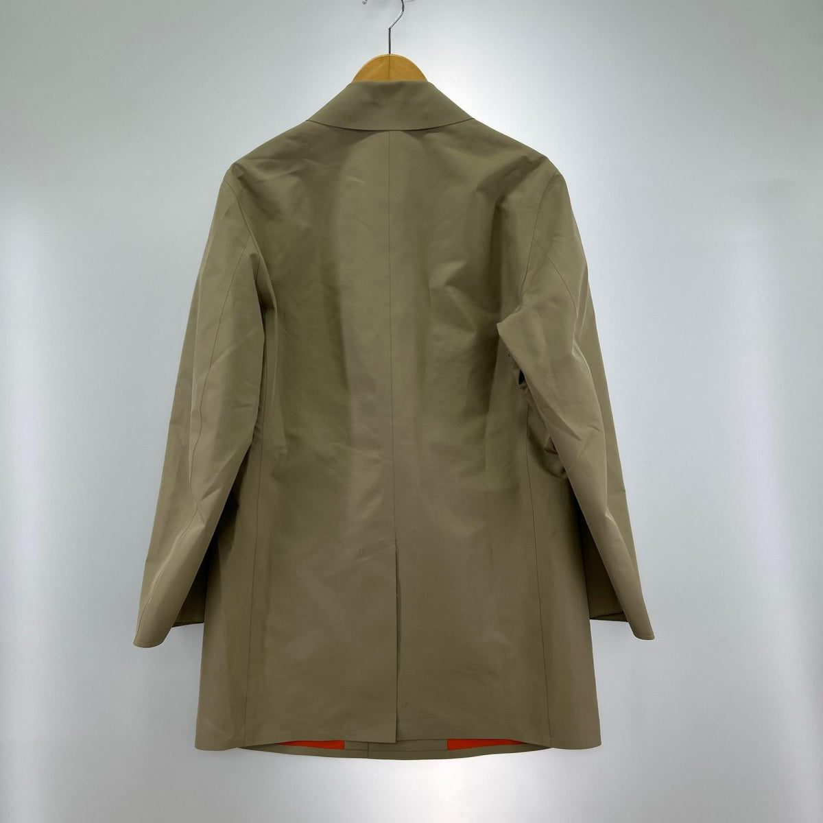 ジャケット KIRED ゴム引き ステンカラコート 44 ベージュ 44 ベージュ