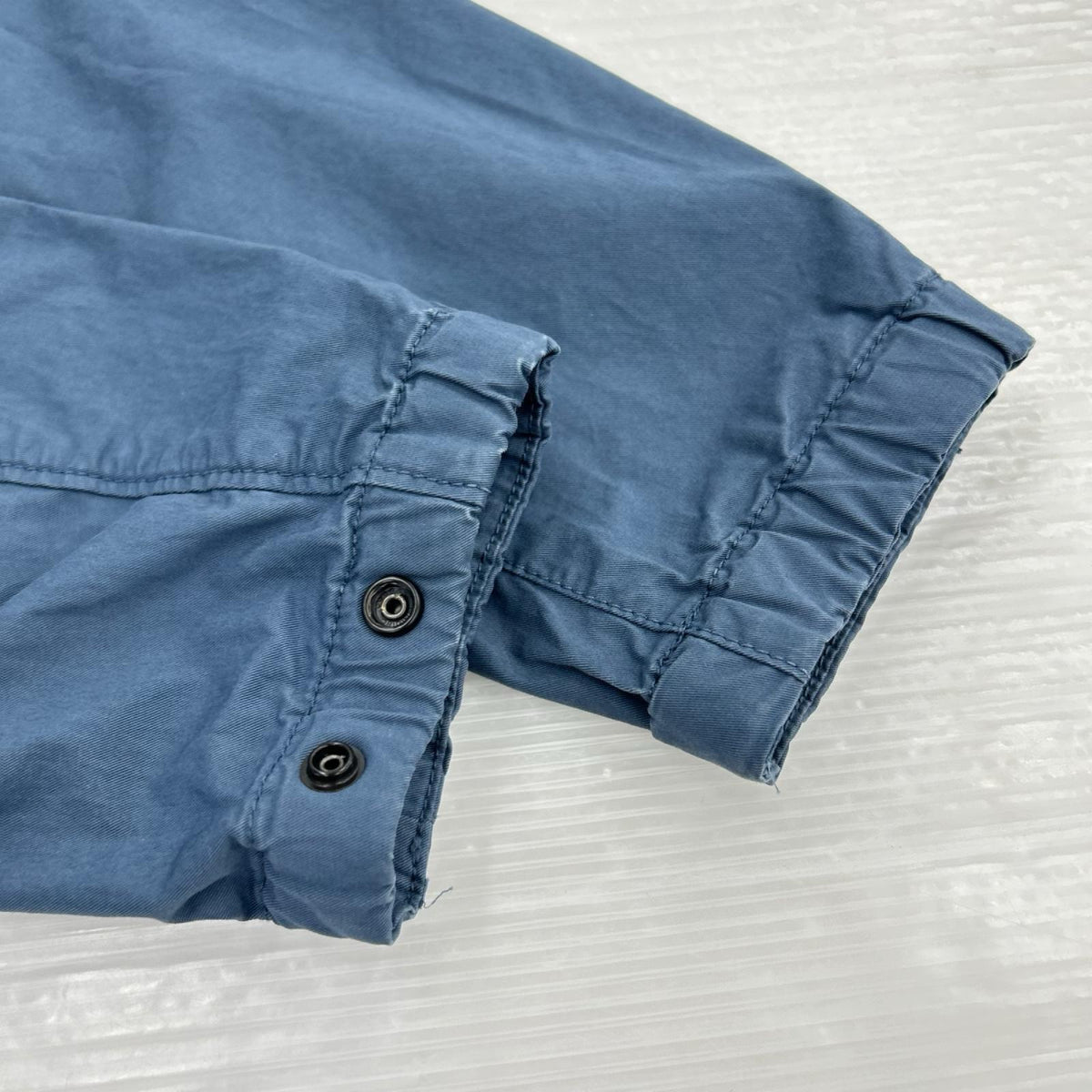 ジャケット STONE ISLAND フーデッドブルゾン S ネイビー S ブルー