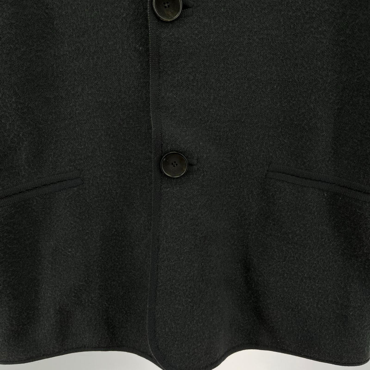 ジャケット GIORGIO ARMANI ニットジャケット 46 グレー 46 グレー