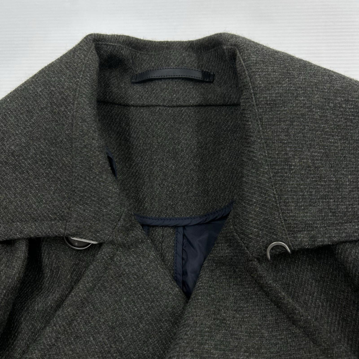 ジャケット GIORGIO ARMANI WATER REPELLENT Pコート 48 オリーブ 48