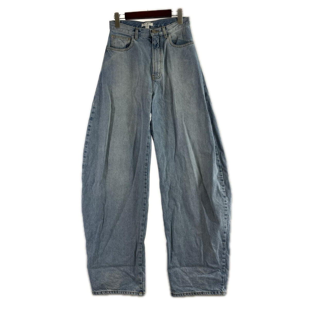 デニムパンツ カーブ ラウンド デニム 38 青 AA9P01764T587 38 ブルー
