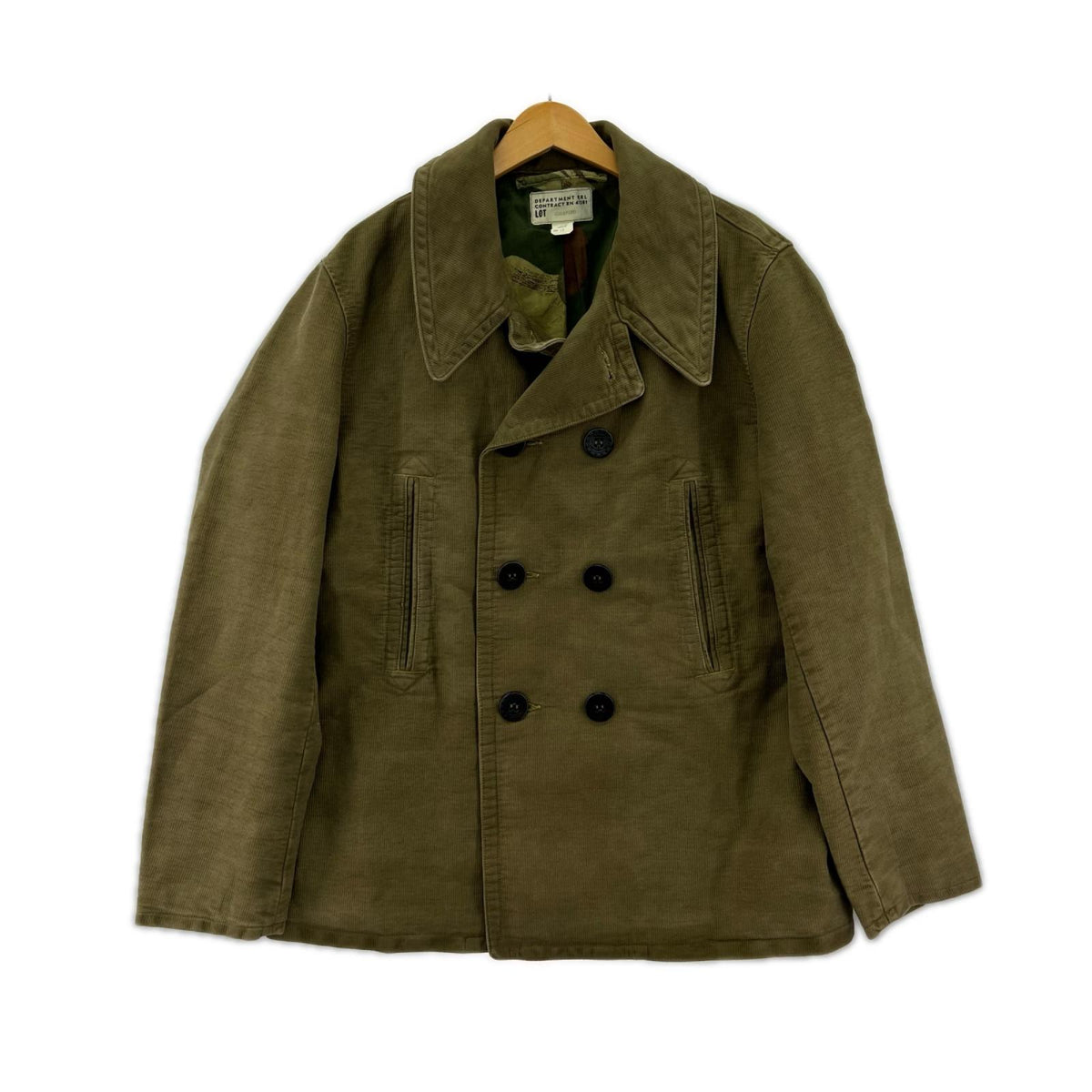 その他アウター Cotton Peacoat L カーキ L カーキ