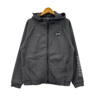 ジャケット QUARTER KNIT ESSENTIALZIP-UP HOODIE L グレー